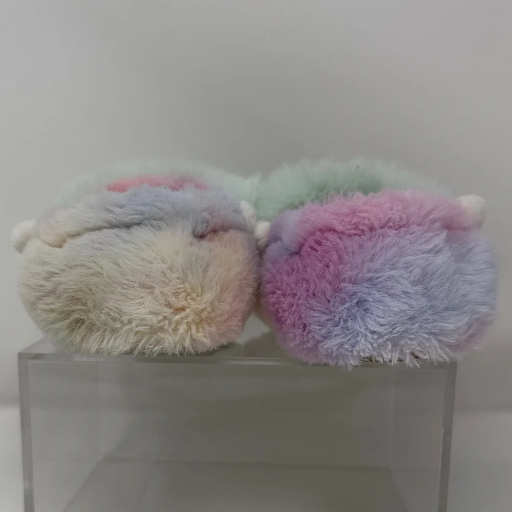 Lands' End Pastel Unicorn Slippers